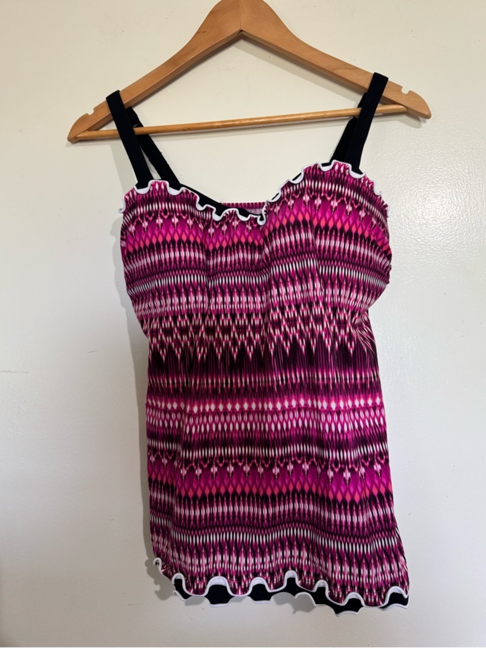 Profile by Gottex tankini top 38D built in bra
